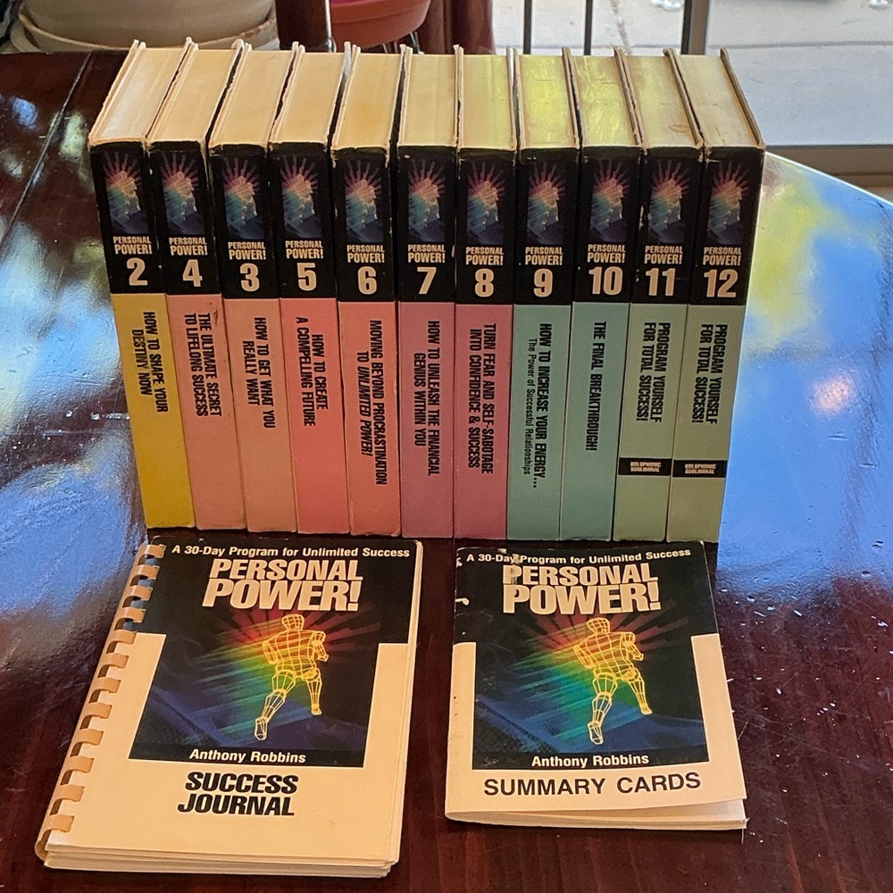 Personal Power Program Set with Success Journal and Summary Cards